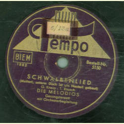 Die Melodios - Schwalbenlied / Unter dem Sternenzelt