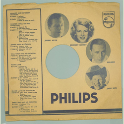 Original Philips Cover fr 25er Schellackplatten A17 C