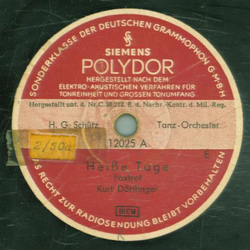 H. G. Schütz - Heiße Tage / Der schwarze Panther
