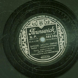 Louis Armstrong - Satchel Mouth Swing / Mexican Swing