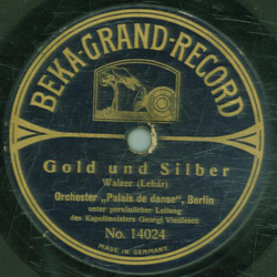 Orchester Palais de danse - Tesoro Mio / Gold und Silber