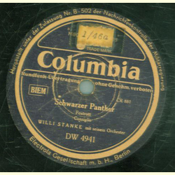 Willi Stanke mit seinem Orchester - Schwarzer Panther /...