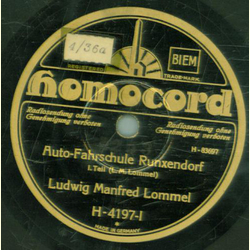 Ludwig Manfred Lommel - Auto-Fahrschule Runxendorf Teil I / Teil II
