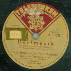 Hans Schindler - Dorfmusik / Meier-Foxtrot