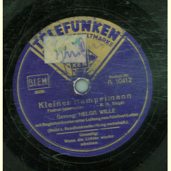 Helga Wille - Kleiner Hampelmann / Wenn die Lichter...
