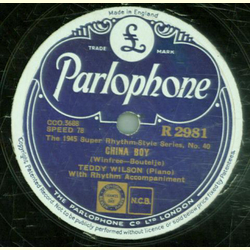 Teddy Wilson -  The 1945 Super Rhythm-Style Series, No. 39 / The 1945 Super Rhythm-Style Series, No. 40
