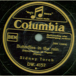 Terance Casey / Sidney Torch - Do you recall / Butterflies in the rain