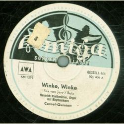 Cornel Quintet - Winke, Winke / Holdiro, liebes Echo