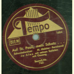 Joe Alex - Auf St. Pauli, mein Schatz / Sonnenschein vom Rhein