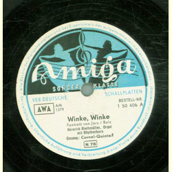 Cornel Quintet - Winke, Winke / Holdiro, liebes Echo