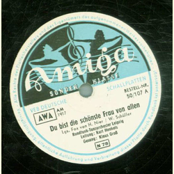 Klaus Groß - Du bist die schönste Frau von allen /...