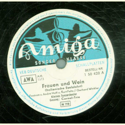 Cornel-Trio - Frauen und Wein / Ku-Polka