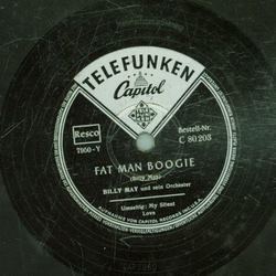 Billy May und sein Orchester - My Silent Love / Fat Man Boogie