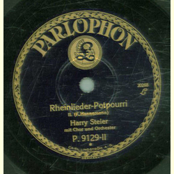 Harry Steier - Rheinlieder-Potpourri Teil I und II