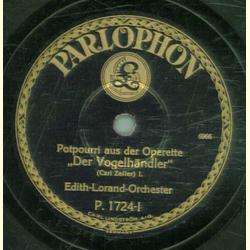 Edith Lorand Orch. - Potpourri aus der Operette Der...