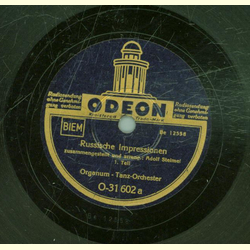 Adolf Steimel Organum-Tanz-Orchester - Russische...