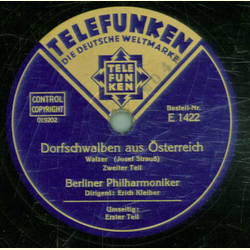 Berliner Philharmoniker: Erich Kleiber - Dorfschwalben aus sterreich