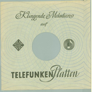 Original Telefunken Cover für 25er Schellackplatten A17 B