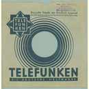 Original Telefunken Cover für 25er Schellackplatten A23 B