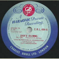 Curt Andersen - Ducks Dilemma / Traffic Blues