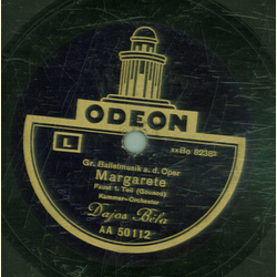 Dajos Bla - Gr. Ballettmusik a. d. Oper: Margarete