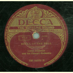 Leroy Anderson - Blue Tango / Belle of the Ball