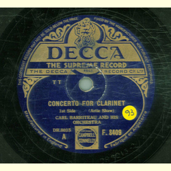 Carl Barriteau - Concerto for Clarinet
