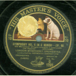 London Symphony Orchestra - Symphony No. 4 in E Minor OP. 98 
