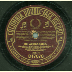 Louis Goldsteen, Carel Butter - De Parelvisschers / De Afrikanerin