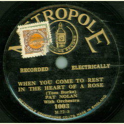 Metropole Havana Band / Pat Nolan - Calling me home / When you come to rest in the heart of a rose