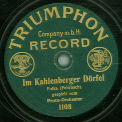 Proto-Orchester / Bchner-Orchester - Im Kahlenberger...