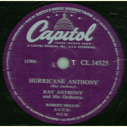 Ray Anthony - Hurricane Anthony / Flip Flop