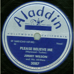 Jimmy Wilson - Honey Bee / Please believe me