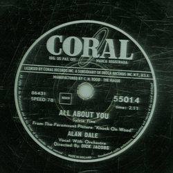 Alan Dale - All about you / Sweet and Gentle