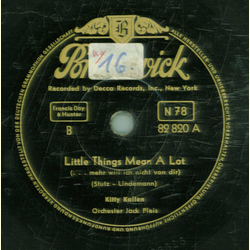 Kitty Kallen / Four Aces - Little Things Mean A Lot /...