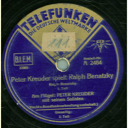 Peter Kreuder  - Ralph Benatzky Teil 1 / Teil 2