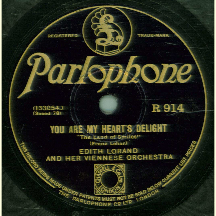 Edith Lorand You are my Heart's Delight / I love you you love me, 27
