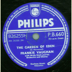 Frankie Vaughan - Priscilla / The Garden Of Eden
