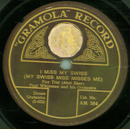 Paul Whiteman and his Orchestra / Rudy Wiedoeft - I miss...