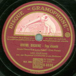 Leo Marjane - Larc-en-ciel / Divine Biguine