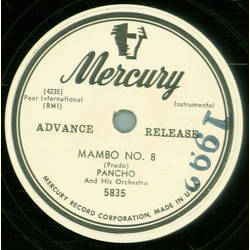 Pancho - Silvando El Mambo / Mambo No.8