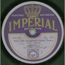 Pat O Dell - Ramona After My Laughter Came Tears