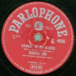 Bonnie Lou - Dancin In My Socks / Daddy-O