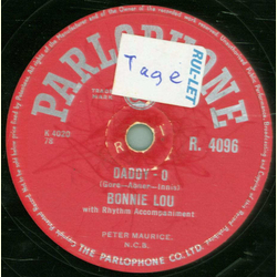 Bonnie Lou - Dancin In My Socks / Daddy-O