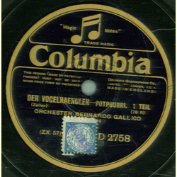 Bernado Gallico - Der Vogelhndler - Potpourri Teil 1 /...