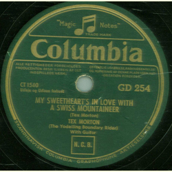 Tex Morton - The Big Rock Candy Mountains / My Sweethearts In Love With A Swiss Mountaineer