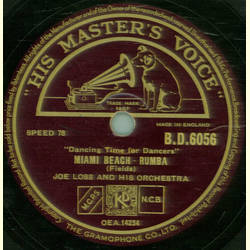Joe Loss - Miami Beach ( Rumba ) / Room Full Of Roses (...