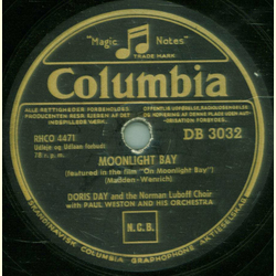 Doris Day - Moonlight Bay / Love Ya