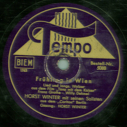 Horst Winter - Amorito Mio / Frhling in Wien