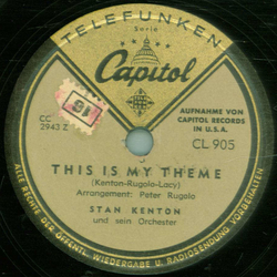 Stan Kenton - Theme To The West / This Is My Theme